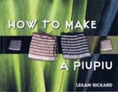 image of How to make a piupiu book cover